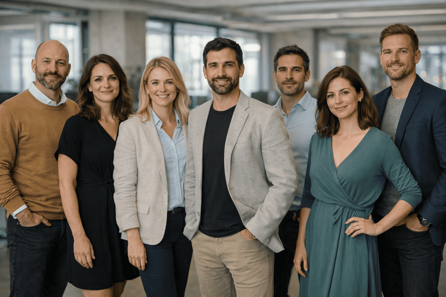 Team working on AI trading platform — Tesoro Mercivura